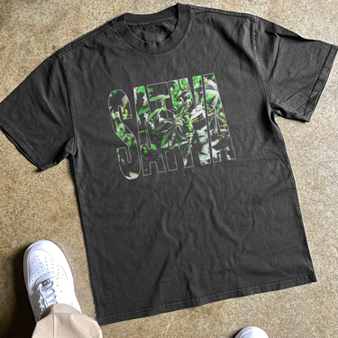 SATIVA HEAVYWEIGHT BLACK TSHIRT