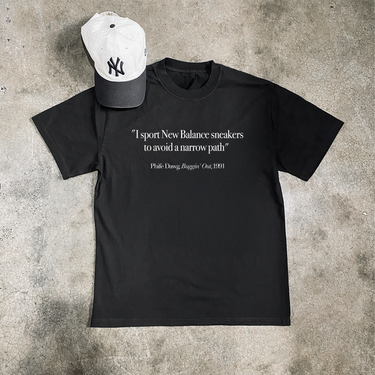BUGGIN' OUT HEAVYWEIGHT BLACK TSHIRT