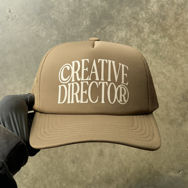'Creative Director' Walnut Foam Trucker