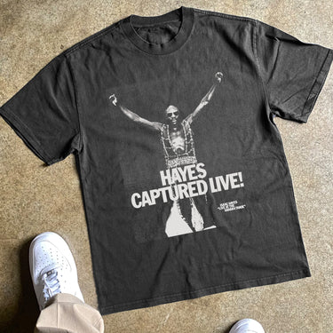 HAYES HEAVYWEIGHT BLACK TSHIRT