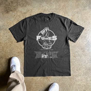 FUGEES HEAVYWEIGHT BLACK TSHIRT