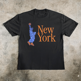 NYC 'Knick Liberty' Heavyweight Black Tee