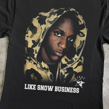 CL1PSE 'AIN'T NO BUSINESS' HEAVY FADED BLACK TEE