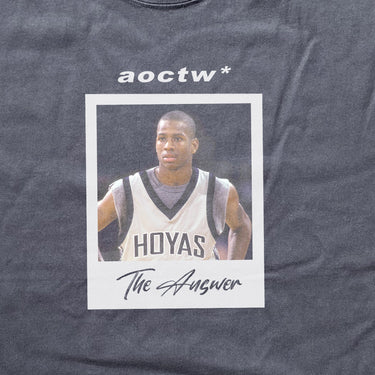 THE ANSWER HEAVYWEIGHT BLACK T-SHIRT