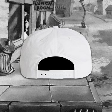 FELIX THE CAT 'K.O.' WHITE PAINTERS HAT