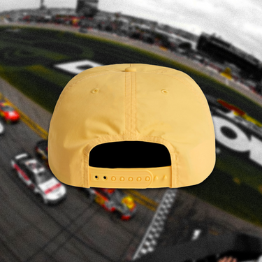 'DAYTONA' SUNSET YELLOW NYLON CAP