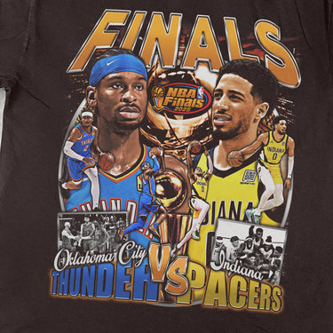 THE FINALS 25 HEAVYWEIGHT CHOCOLATE T-SHIRT