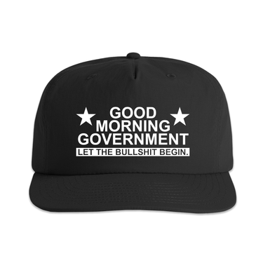 GOOD MORNING BLACK CAP