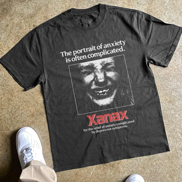 ANXIETY HEAVYWEIGHT BLACK TSHIRT