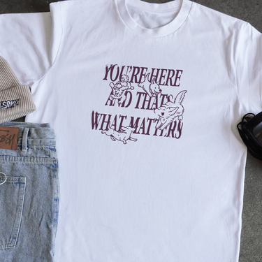 'YOU'RE HERE' CLASSIC TEE