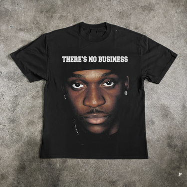 CL1PSE 'AIN'T NO BUSINESS' HEAVY FADED BLACK TEE