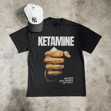 GET UGLY HEAVYWEIGHT BLACK TSHIRT