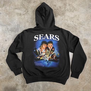 '03 Sears Christmas 'Wish Catalog' Black Hoodie