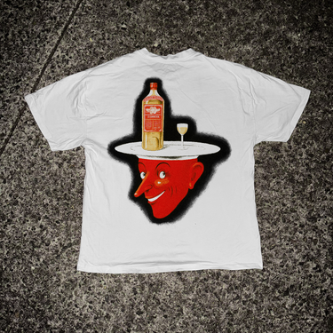 Combier 'Elixar' Vintage Heavyweight White Tee