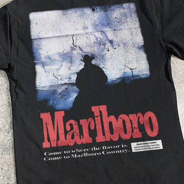 Marlo Country 'Herd' Heavy Faded Black Tee