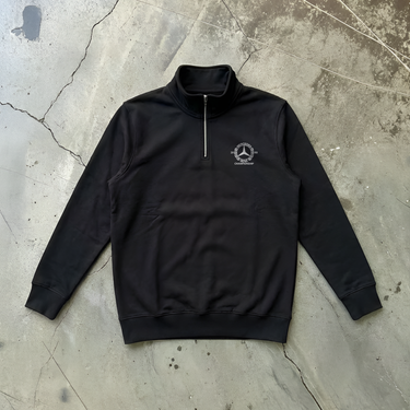 Merc Benz 'Championship Badge' 1/4 Zip Sweatshirt