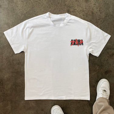 NEO TOKYO HEAVYWEIGHT WHITE TSHIRT