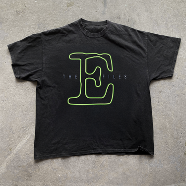 'THE EPSTEIN FILES' VINTAGE WASHED BLACK PARODY TEE