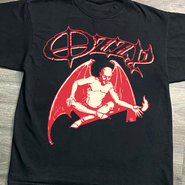 'OZZY' PRINCE OF DARKNESS HEAVY BLACK TEE