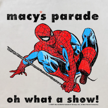 Macy'S Day Pararde Spidey White T-Shirt