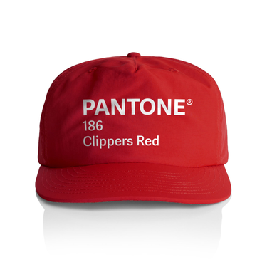 PANTONE 'CLIPPER RED' NYLON TEAM SNAPBACK