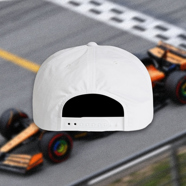 'MCLAREN RACING' WHITE NYLON HAT
